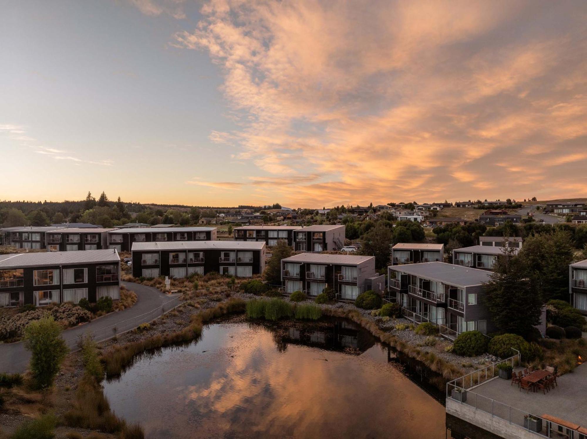 Peppers Bluewater Resort Lago Tékapo Exterior foto